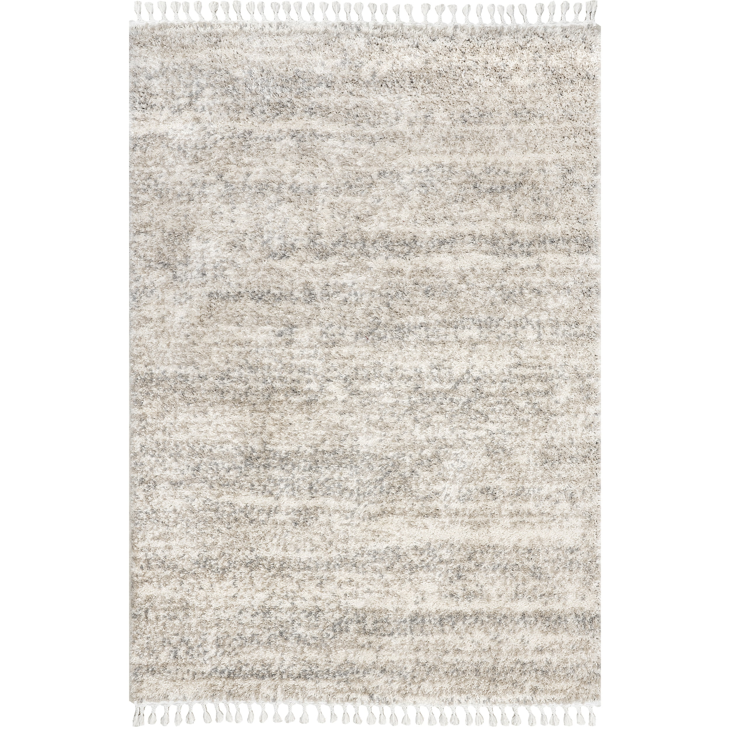 nuLOOM Brooke Contemporary Shag Accent Rug, 2' x 3', Ivory