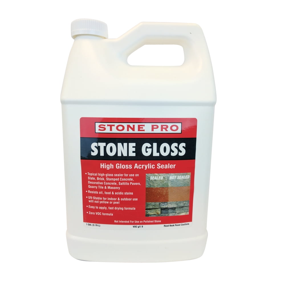 Stone Pro Stone Gloss High Gloss Acrylic Sealer 1 Gallon