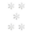 thumbnail image 2 of Inteprter Navidad copo de nieve decoración temática acrílico colgante adorno de boda Type2 NO2, 2 of 6