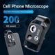 thumbnail image 4 of Nanozoom Zoom con Aumento de 200x, Lente para Teléfono Celular Nanozoom, Microscopio Telefónico con Lente Cpl/luz LED, el Mejor Portátil 200x, Lente Que Convierte Cualquier Teléfono Inteligente en un Microscopio Profesional-2 Pzas, 4 of 10