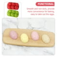 thumbnail image 3 of 2 moldes de silicona con forma de huevo para galletas de Pascua, dulces y hacer huevos., 3 of 6