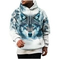 thumbnail image 2 of Kakii Cool Pullover Hoodie Novelty Graphic Hooded Sweatshirt Hoodies for Men, 2 of 5