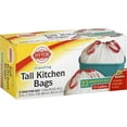 thumbnail image 1 of HY Top 3848450 13 gal HyTop Drawstring Tall Kitchen Bags, 22 Count, 1 of 1