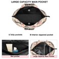 thumbnail image 3 of Schnauzer Dog and Pioneer Flower Travel Tote Bags for Women Carry On,Large Weekender Bags for Women Travel,Multi Functional Duffle Bag for Work,Shopping,Sports, 3 of 5