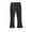 Dark Gray, variant on Efsteb Girls Flare Pants High Waist Wide Leg Long Pants Elastic Sequin Pants Bell Bottom Casual Sports Leggings (Black,5-6Years)