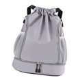 thumbnail image 1 of Drawstring Backpack, Gym Sackpack Waterproof  for Exercise Grey,Jewel Blue,Dark Blue,Black, 1 of 8