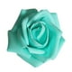 thumbnail image 3 of Bewildely Paquete de 50 flores artificiales de espuma PE, rosas de simulación realistas, ramo de flores artificiales, decoraciones, compromiso de boda Kits de decoración para fiestas Azul Bewildely JJ18310-12, 3 of 6