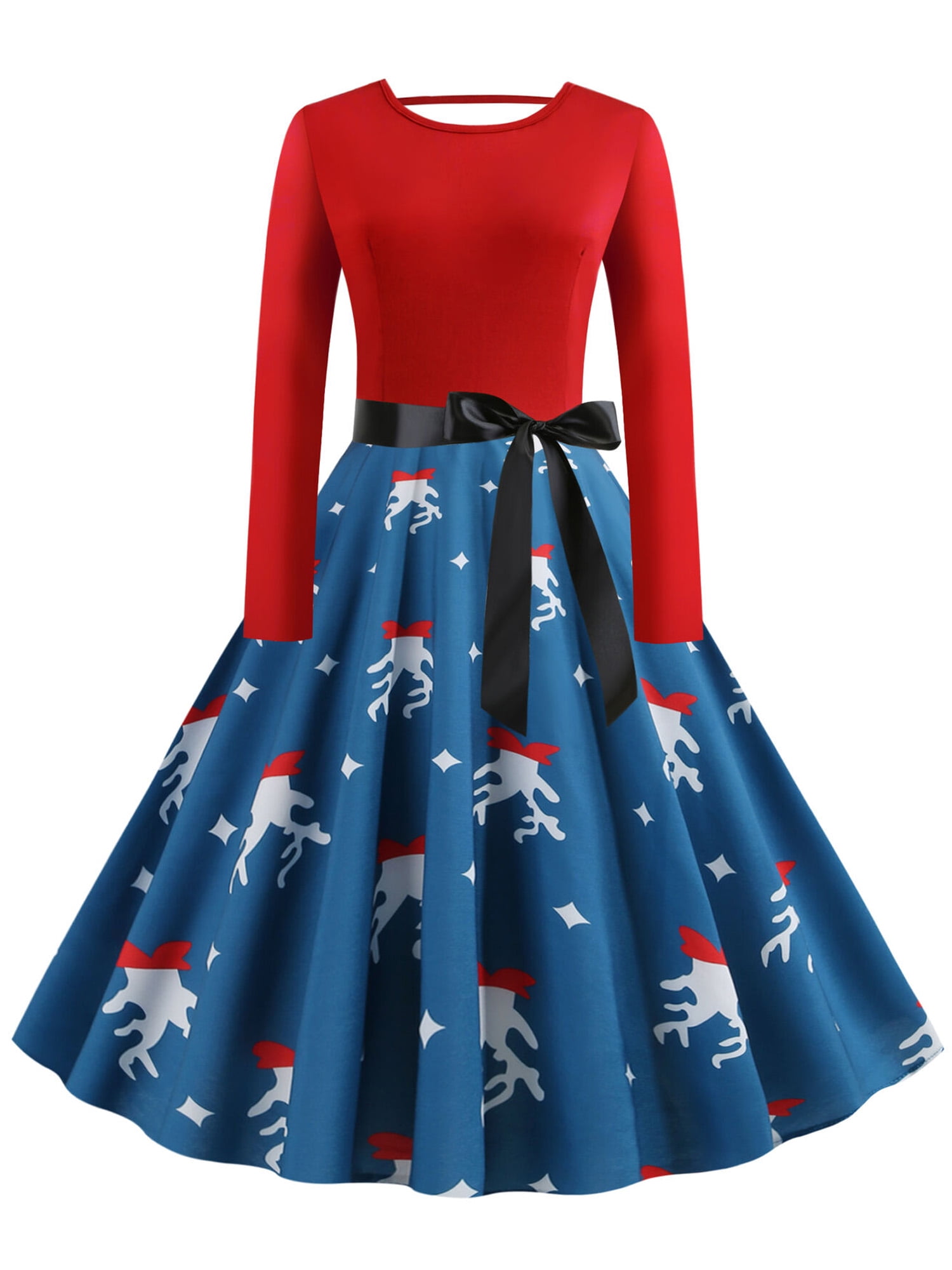 christmas dresses womens walmart