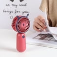 thumbnail image 5 of Visland Handheld Fan Mini Fan Powerful Small Personal Portable Fan USB Rechargeable Fan for Kids Girls Woman Man Home Office Outdoor Travel, 5 of 8