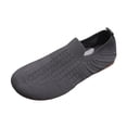 thumbnail image 2 of Willtoo Women's Flats Slip On Go Walk Shoes for Women Comfortable Walking Sneakers Knit Low Wedge Dressy Ballet Shoes, 2 of 7