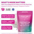 thumbnail image 2 of Pink Stork Postpartum Soak with Pure Therapeutic Magnesium for Relaxing Relief, Perineal Recovery, Unscented, 1 lb, 2 of 8