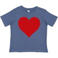 thumbnail image 3 of Inktastic Valentine Heart in Red Boys or Girls Baby T-Shirt, 3 of 5