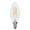 Soft White Light, variant on Bulbrite Pack of (4) 4 Watt Dimmable Clear Filament B11 Candelabra (E12) LED Bulb - 300 Lumens, 3000K, and 90 CRI