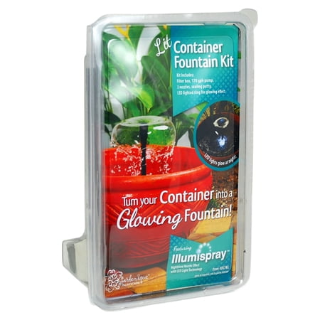 Pond Boss DCFKL Container Fountain Kit with Lights
