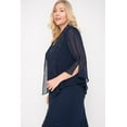 thumbnail image 3 of R&M Richards Plus Size Long Mother of the Bride Dress 358260, 3 of 5