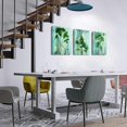 thumbnail image 6 of Canvas Wall Art For Bedroom Wall Decor For Living Room Kitchen Wall Pictures Artwork Office Decor Canvas Prints Green Plant Abstract Painting 12" X 16" 3 Piece Framed Modern Bathroom Home Decorations, 6 of 6