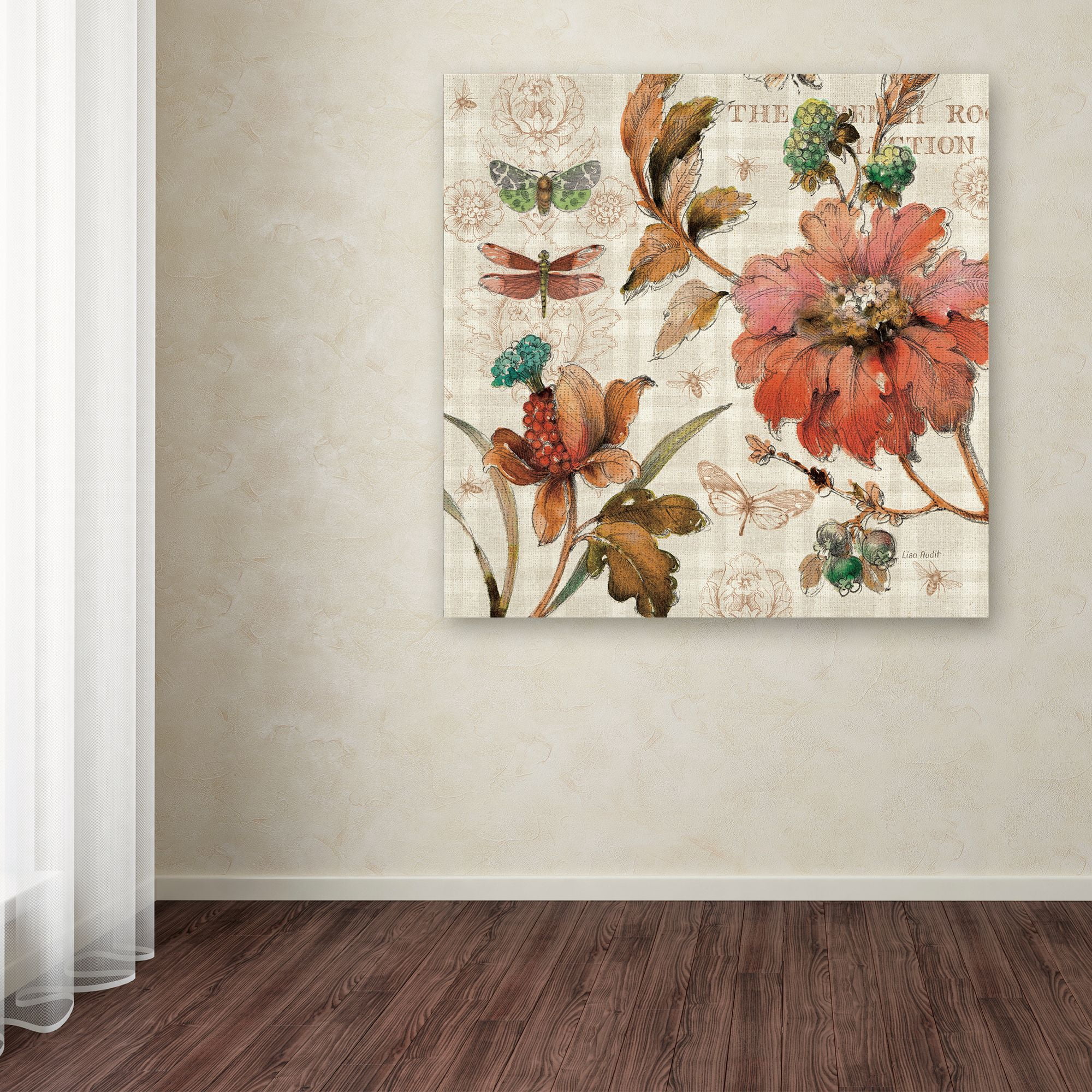Trademark Fine Art "French Country V" Canvas Art by Lisa Audit