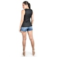 thumbnail image 3 of Blusa tipo chaleco Roman Fashion /Juvenil, 6958 (Negro) negro EG, 3 of 6
