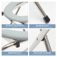 thumbnail image 3 of 1 silla de baño plegable para ancianos., 3 of 6