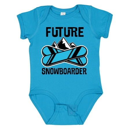 

Inktastic Snowboarding Future Snowboarder Gift Baby Boy or Baby Girl Bodysuit