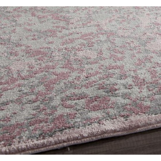 Little Seeds Serenity Saturated Blush Area Rug 5 X 7