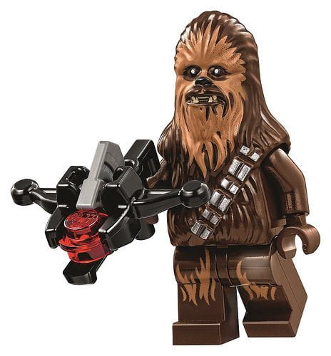 LEGO Star Wars Chewbacca with bowcaster from set 75094 