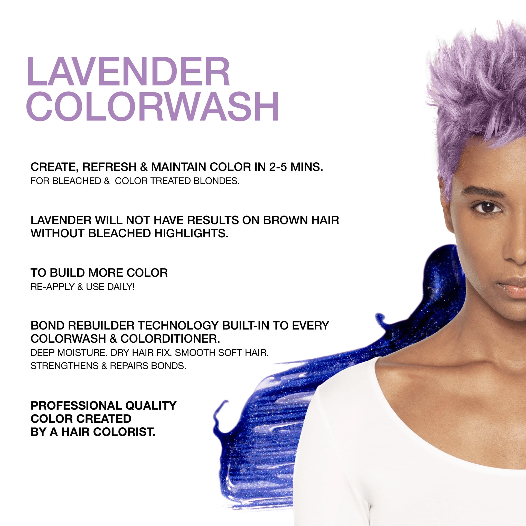 Celeb Luxury Viral Lavender Professional Hair Coloring Tool Kit
