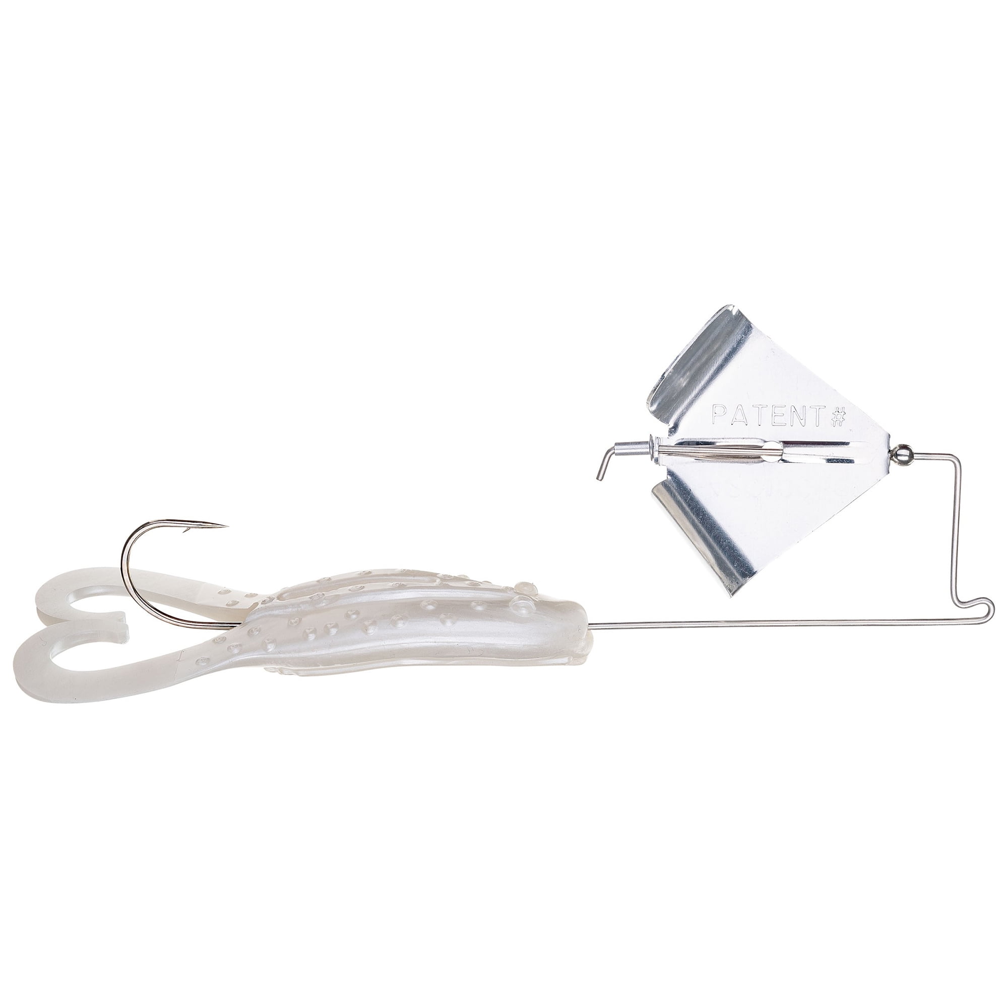 (4 pack) Strike King KVD Toad Buzzbait Lure 3/8oz Pearl