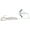 White, variant on Strike King KVD Toad Buzzbait Lure 3/8oz Pearl