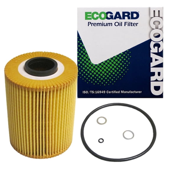 ECOGARD X5690 Premium Cartridge Engine Oil Filter for Conventional Oil Fits BMW M3 3.2L 2003-2006, Z4 3.2L 2006-2008
