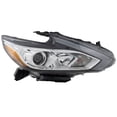 thumbnail image 4 of For 16-18 Altima Front Halogen Headlight Headlamp Chrome Bezel w/Bulb Right Side, 4 of 5