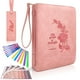 thumbnail image 1 of Funda de piel sintética impermeable ZQYJJ para biblias de 17,4 pulgadas, color rosa, 1 of 7