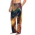 thumbnail image 2 of Gyarados Men's Pajama Pants, Ultra-soft Comfy Casual Lounge Pants, Graphic Printed Sleep Pjs Bottoms With Drawstring Pockets, 2 of 8