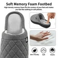 thumbnail image 5 of Ecetana Women's Slippers Warm Cozy Soft Lightweight Memory Foam Indoor House Shoes, 5 of 7