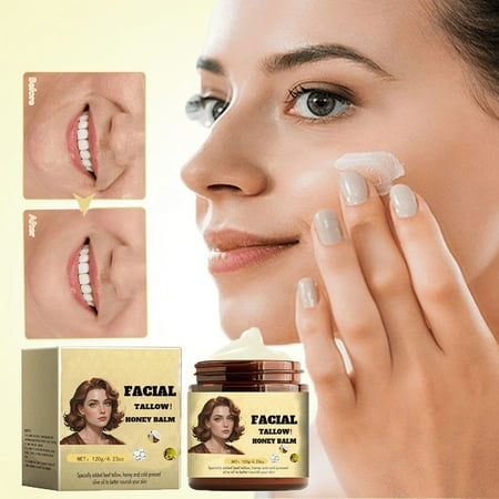 

120 G Tallow Pure Beef Tallow Tallow Bio For Skin Care Tallow Organic Fed Tallow For Face/Body Skin So Soft Oil Care Ve Lip Plumper Device Belly Oil for Pregnancy Lotion for Women