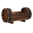 thumbnail image 6 of FRCOLOR  Planter Boxes Outdoor Flower Arrangement Pot Outdoors Flowerpot Coffee, 6 of 8