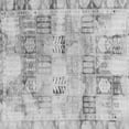 thumbnail image 1 of Ahgly Company Indoor Square Abstract Gray Modern Area Rugs, 5' Square, 1 of 4