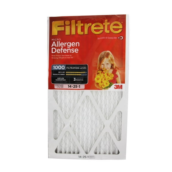 Filtrete 9804DC-6 Filtrete Allergen Reduction Filter, 14 by 25 by 1"