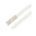 thumbnail image 3 of INSPIRE CHIC Women's Pearl Belt Crystal Rhinestone Retro Elastic Thin Waist Belt for Wedding Dress 65x2cm/25.6x0.8" Style 16, 3 of 6