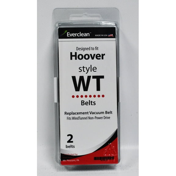 Generic Hoover Wind Tunnel Non-Power Drive Vacuum Belts 2 Pack