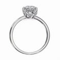 thumbnail image 3 of IGI Certified Lab Created Diamond 1.56CT Oval Cut Lab Grown Diamond Engagement Ring,10k Gold With Prong Wedding Ring, Delicate Ring For Girl, 3 of 4