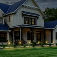 thumbnail image 6 of C Cattleya 8-Pack Black Solar LED Outdoor Path Lights for Landscape,Walkway,Garden and Patio, 6 of 7