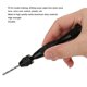 thumbnail image 4 of Juego De Brocas Helicoidales De Mano De Aleación De Aluminio Negro Con 10 Brocas Herramientas Manuales De Carpintería ANGGREK Woodworking Tool, 4 of 8