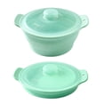thumbnail image 1 of SIfdSeng My Items Cuiseur Vapeur En Silicone Pour Des Repas Sains Casserole À Soupe Pliable Pour Friteuse À Air Ne Passe Pas Vaisselle Gadget De Cuisine Pour La Maison, 1 of 7