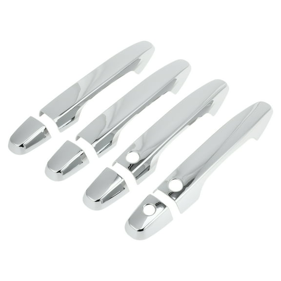 1 Set Car Door Handle Cover for Honda CR-V 2012-2016 Outside Silver Tone ABS