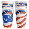 thumbnail image 6 of 144 Piece DISEN Patriotic Party Supplies - American Flag Plates, Napkins, Cups, Cutlery for 4th of July, Memorial Day Decorations (Serves 24), 6 of 9