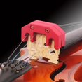 thumbnail image 4 of Herwey 1x High Quality Practice Violin Mute Musical Instruments Accessory Red / Black, 4 of 8