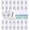 Ocean, variant on Car Air Freshener Refills, 30 Pcs Individual Package Car Air Vent Clip Replacement Pads Solid Fragrance Scent Air Freshener Refill Tablets (Rose+Tangerine+Fragrans)