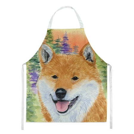 

Carolines Treasures SS8234APRON Shiba Inu Apron Large multicolor