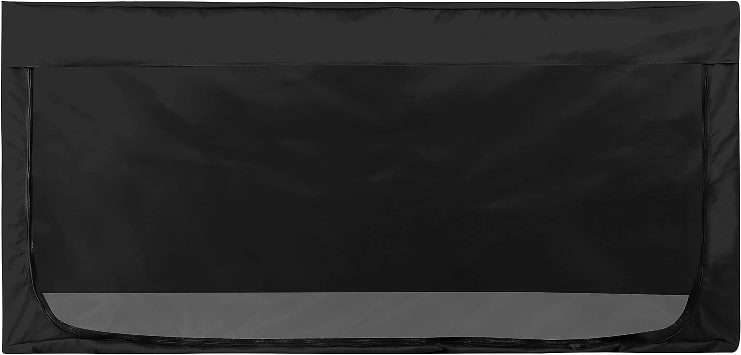 Skywin Bed Tent Twin Box Black Pop Up Privacy Tent for Twin Bed